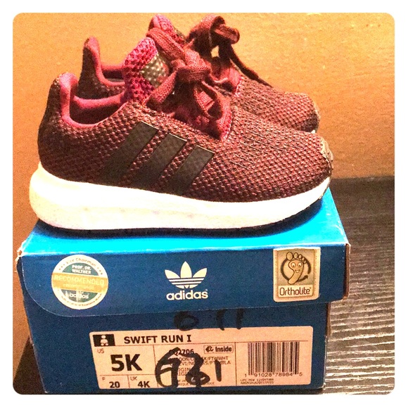 Adidas Swift Run sneakers (Bergundy) - Picture 1 of 3